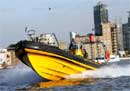 Thames speed boat trip